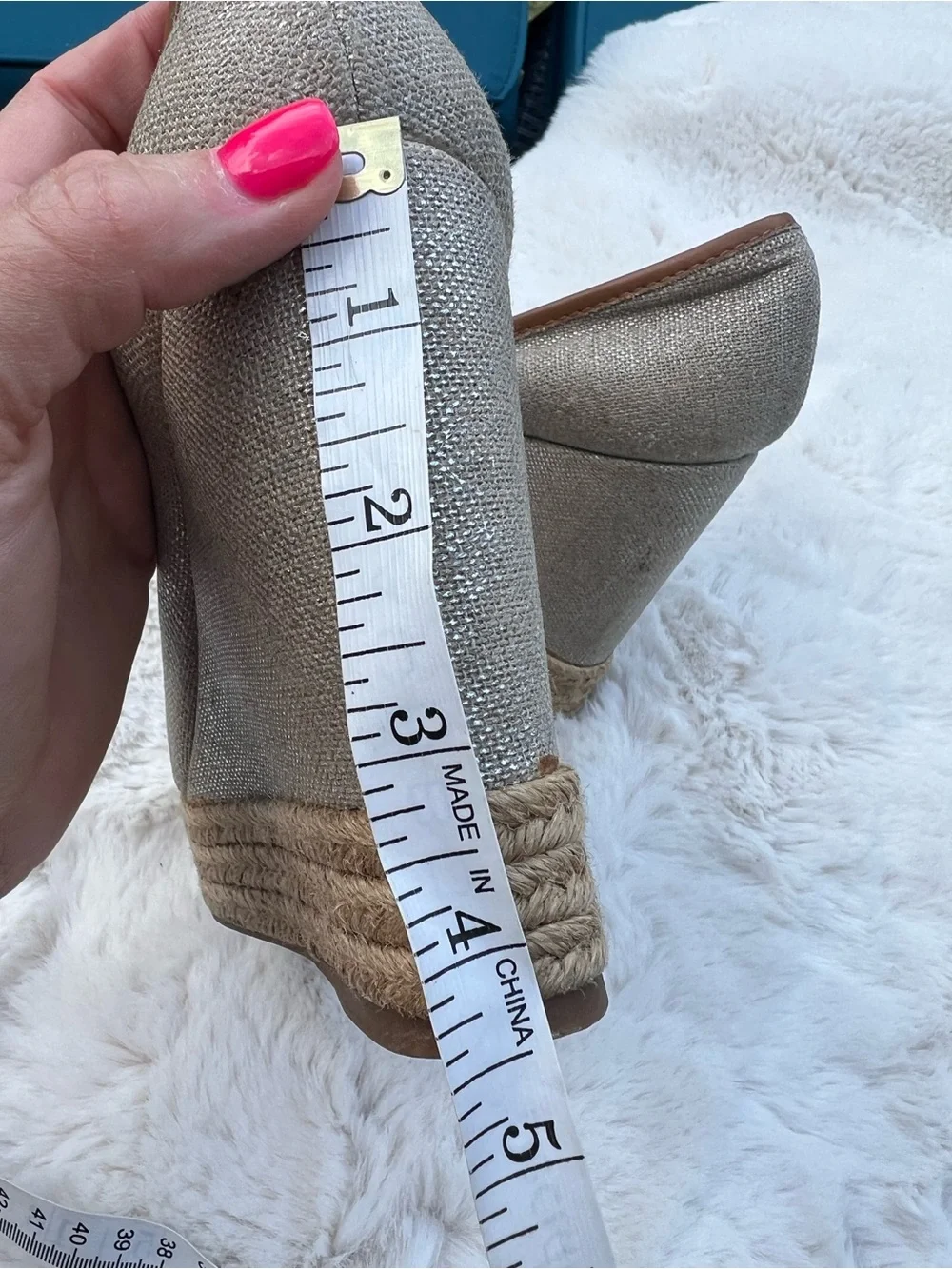 *Like New* Tory Burch Majorca Wedge Espadrille